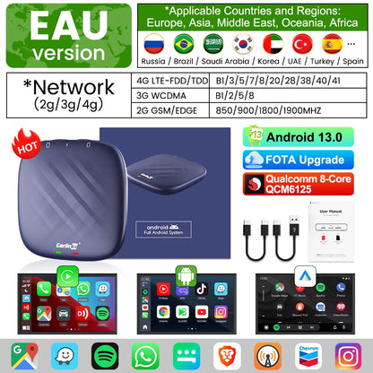 LED Display Car AI Box Android Auto & CarPlay