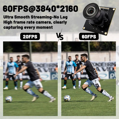 4K 60FPS USB Camera Module IMX678 112 Wide Lens