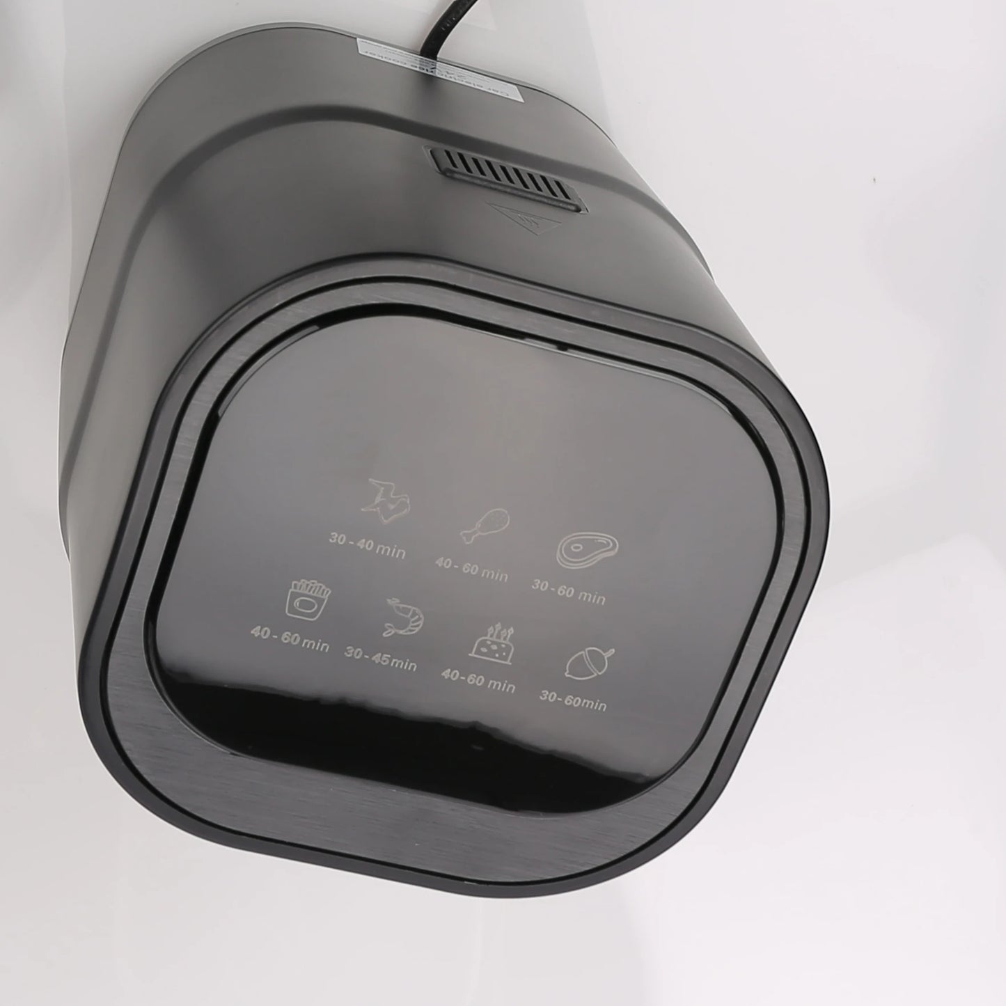 Portable 12V 200W Air Fryer Oil-Free Cooking