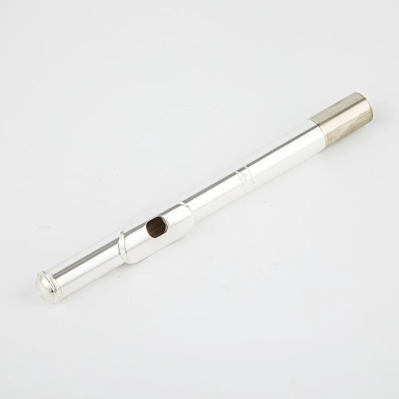 Professional 17-Hole C Key Silver Flute with Case
