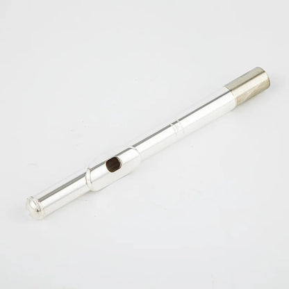 Professional 17-Hole C Key Silver Flute with Case