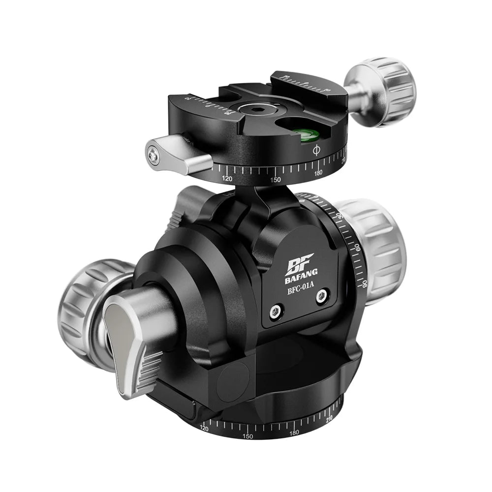 Professional Tripod Gear Head with Quick Release Plate 10kg