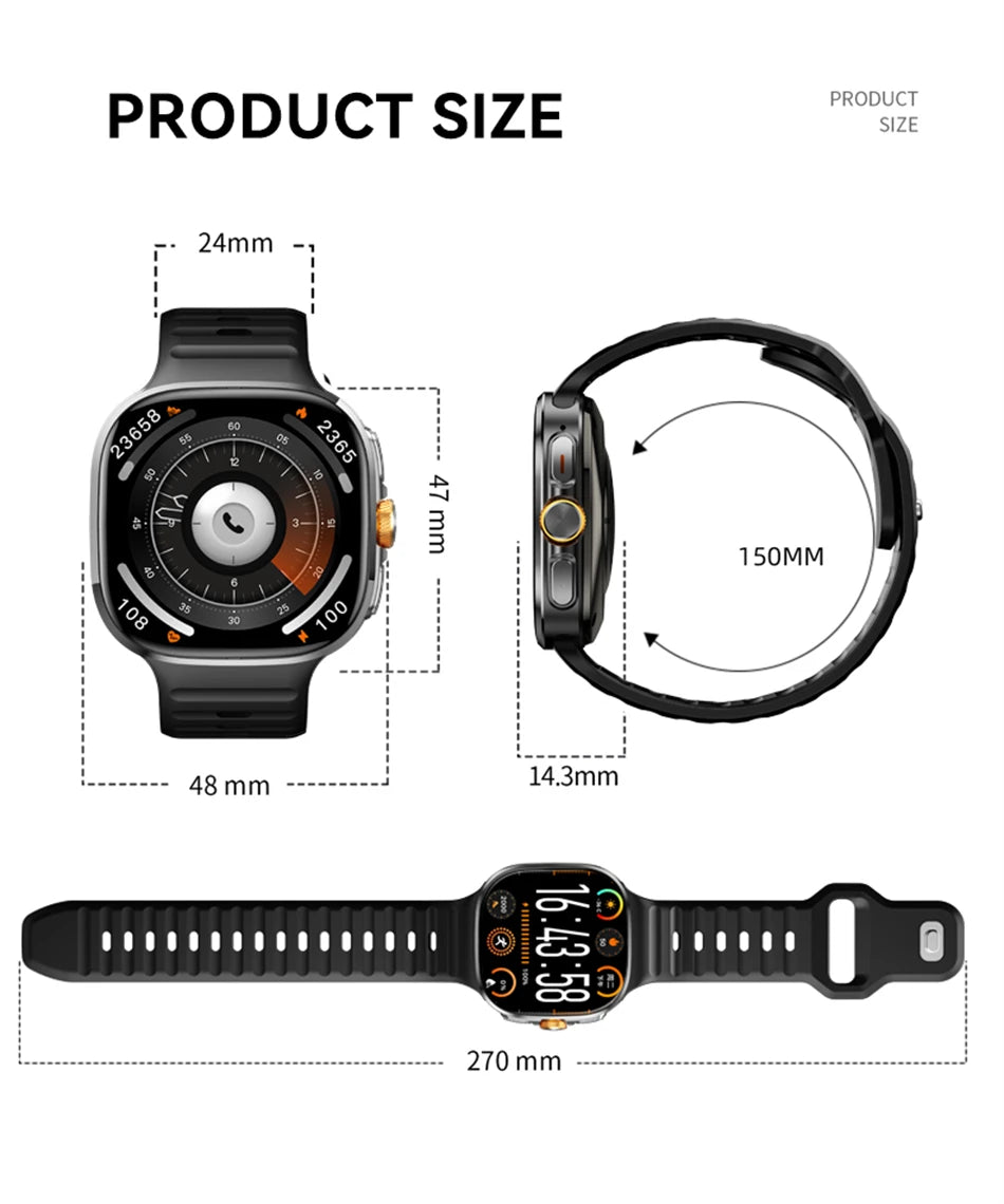 4G Android AMOLED Smart Watch Camera