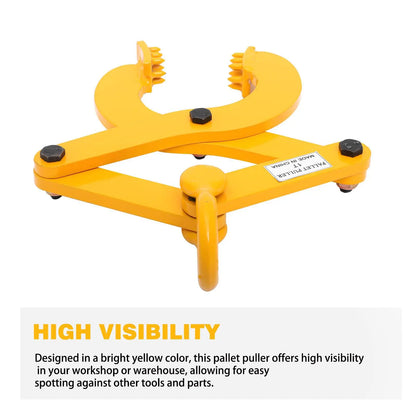 1T Steel Pallet Grabber Puller Clamp Tool