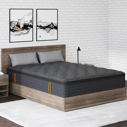 34cm Euro Top Memory Foam Mattress Medium Firm Single