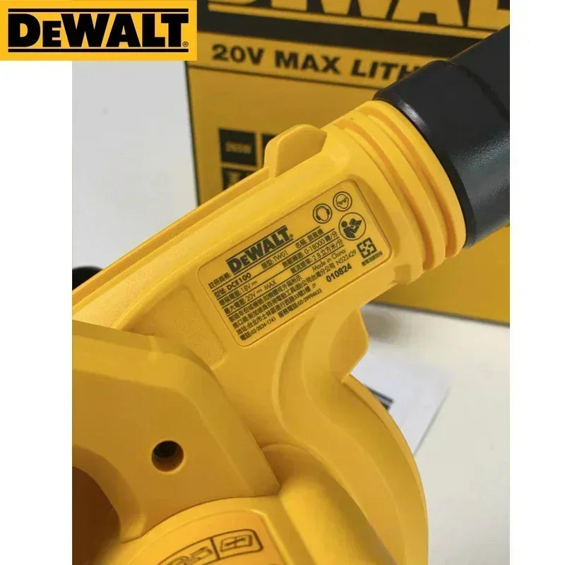 Rechargeable Jobsite Blower for Garden Leaves and Dust Cleaning