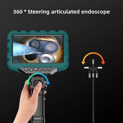 7" Industrial Endoscope 6.2mm Lens Long Reach