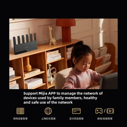 Xiaomi BE6500 WiFi 7 Router with 2.5G Port and Smart Security