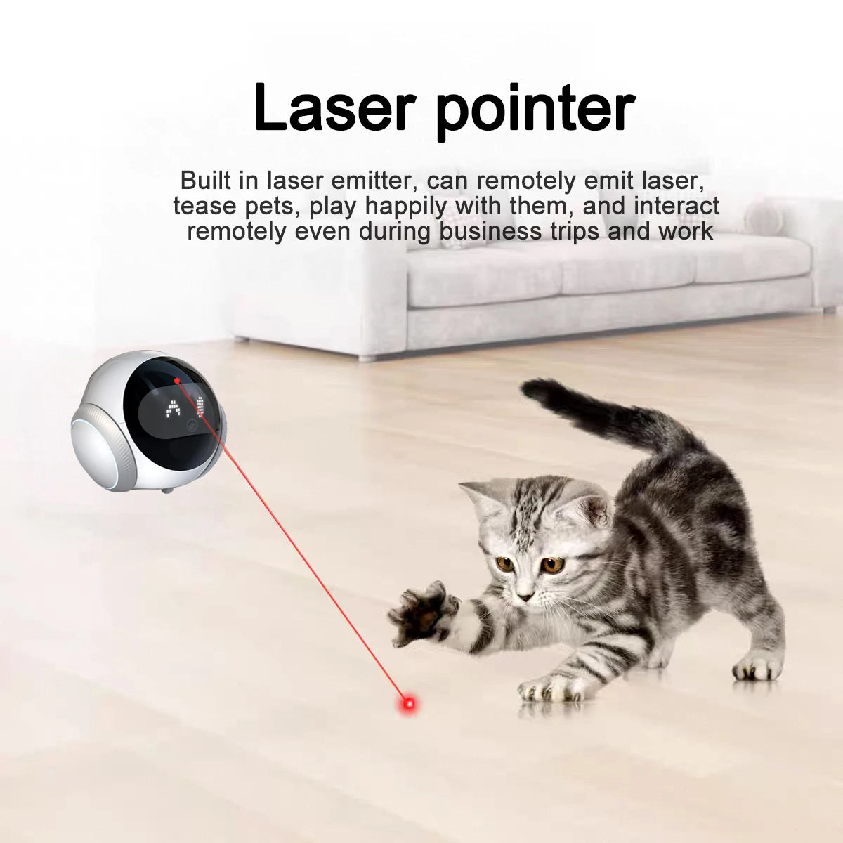 WiFi Smart Camera 2K HD with Pet Tracking Features