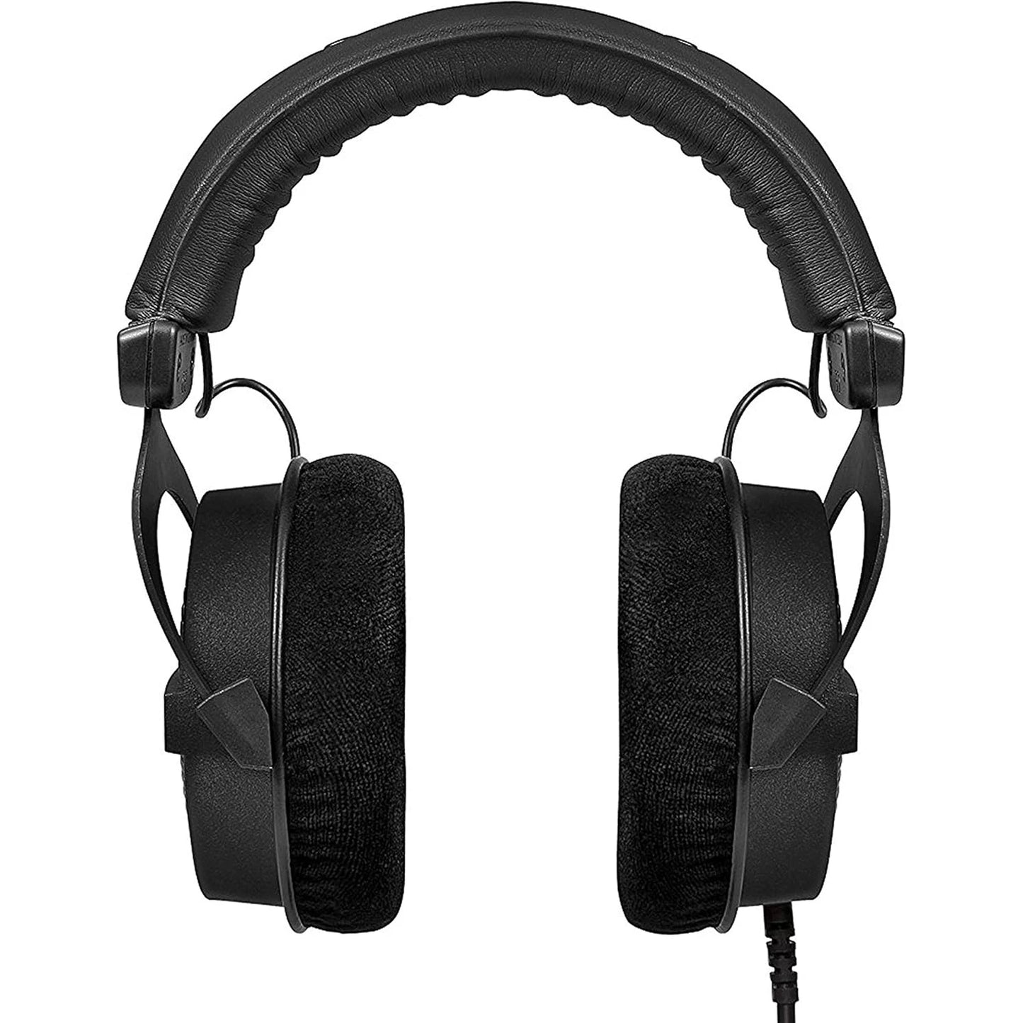 250 Ohm Black Open-Back Studio Headphones for Mixing