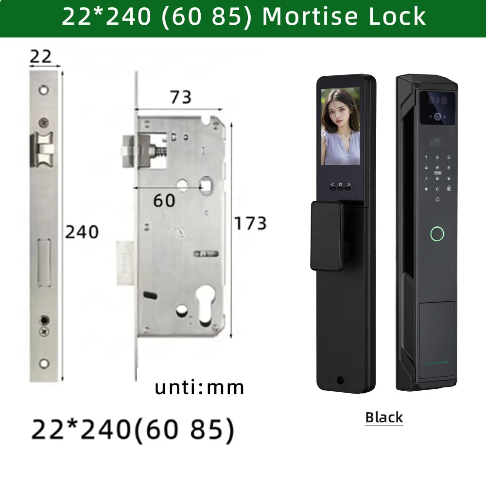 WiFi Smart Fingerprint & Face Lock with Remote Access