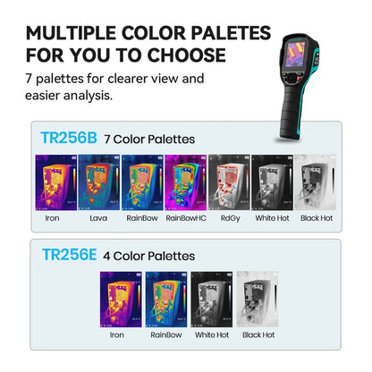 Thermal Imaging Device with 7 Palettes and 50Hz Refresh Rate