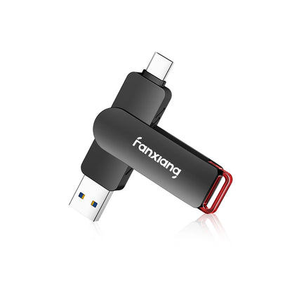 1TB Dual-Port USB Flash Drive Fast Transfer Storage