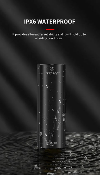 Waterproof Bike Light 1500 Lumen Power