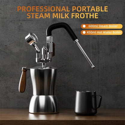 Versatile Coffee Frother for Latte and Cappuccino