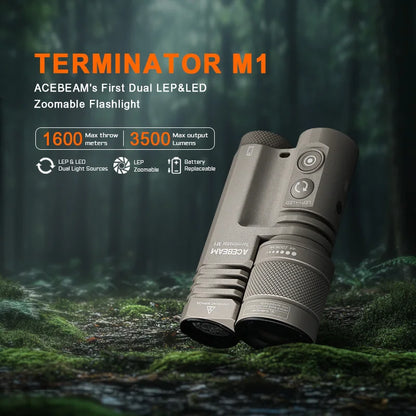 High Power Long Range LED Spotlight Flashlight