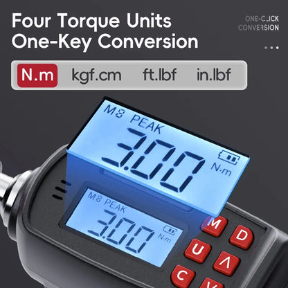 Digital Torque Screwdriver Kit 0.2–4Nm with 37pcs Set