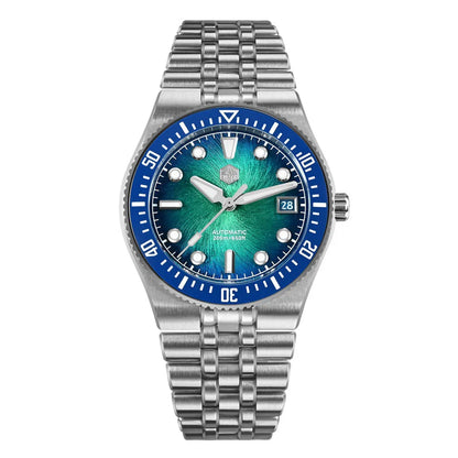 40mm Blue Vortex Automatic Diver Watch