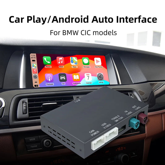 BMW CIC System Wireless CarPlay Android Auto Upgrade