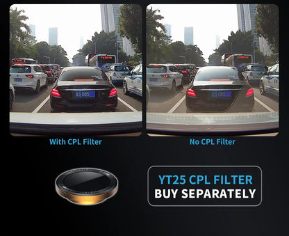 360° 4 Channel 4K Dash Cam with GPS 64GB