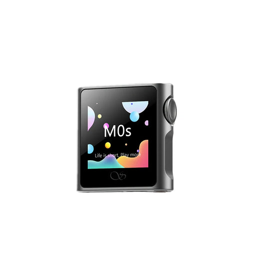 Portable Gray Hi Res Music Player with Bluetooth and DAC