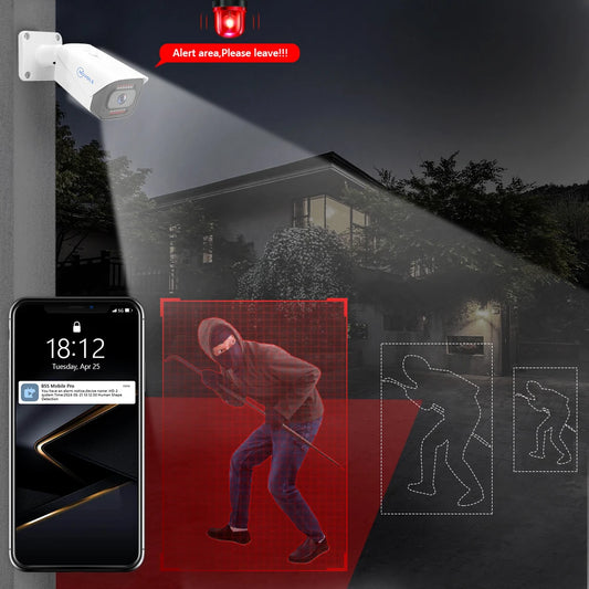 8CH 4K Security Camera System with 1TB Storage