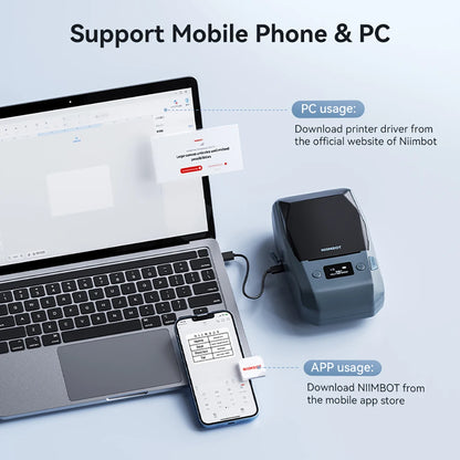 High Resolution Wireless Label Printer Complete M2 Set