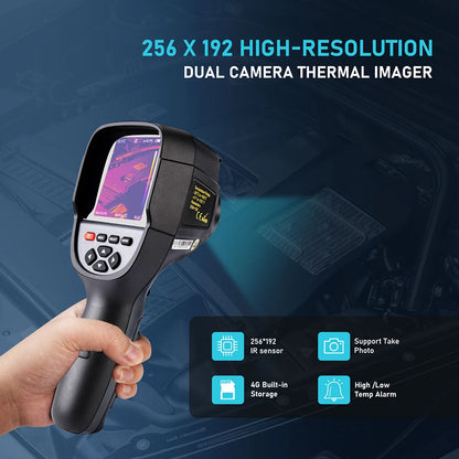 Handheld Thermal Camera 256×192 for Electrical Inspections