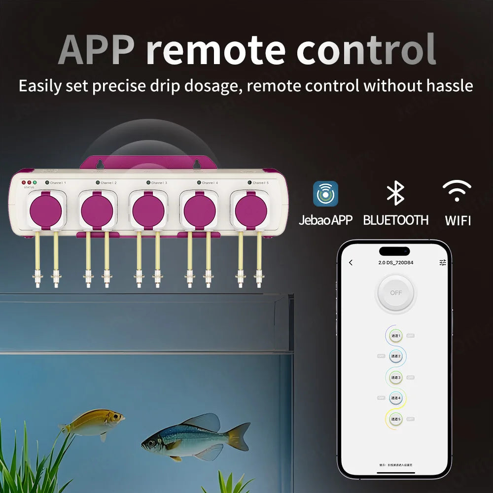 Automatic Marine Aquarium Dosing Pump MD-4.5 WiFi
