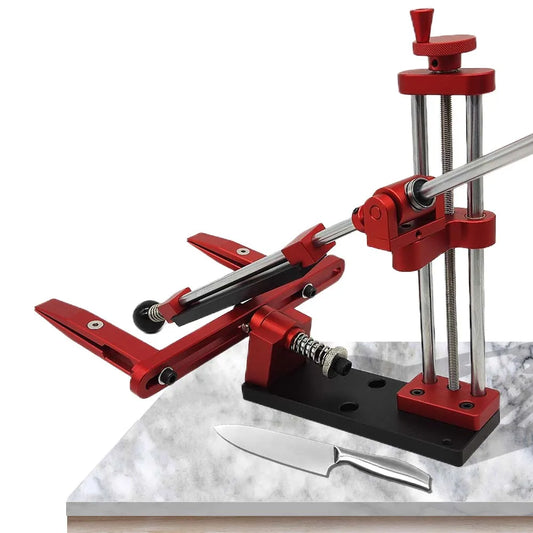 Professional Fixed Angle Knife Sharpening Kit with Grindstones