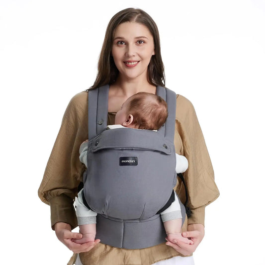 Adjustable Infant Toddler Carrier Breathable Gray