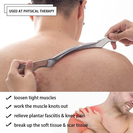 7-Piece Stainless Steel Gua Sha Scraping Massage Set