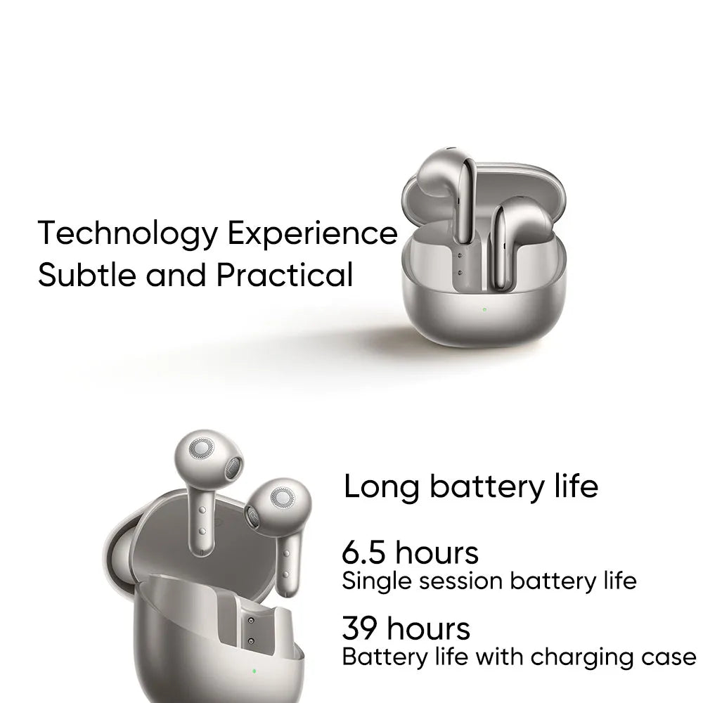 Smart TWS Earbuds Bluetooth 5.4 Noise Cancelling