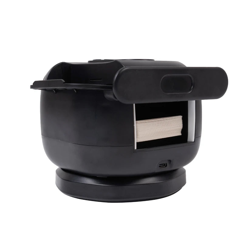 2 Deck Automatic Card Dealer Machine with Wireless Remote Black