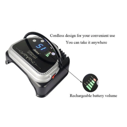 64W Cordless Rechargeable LED UV Nail Lamp Dryer