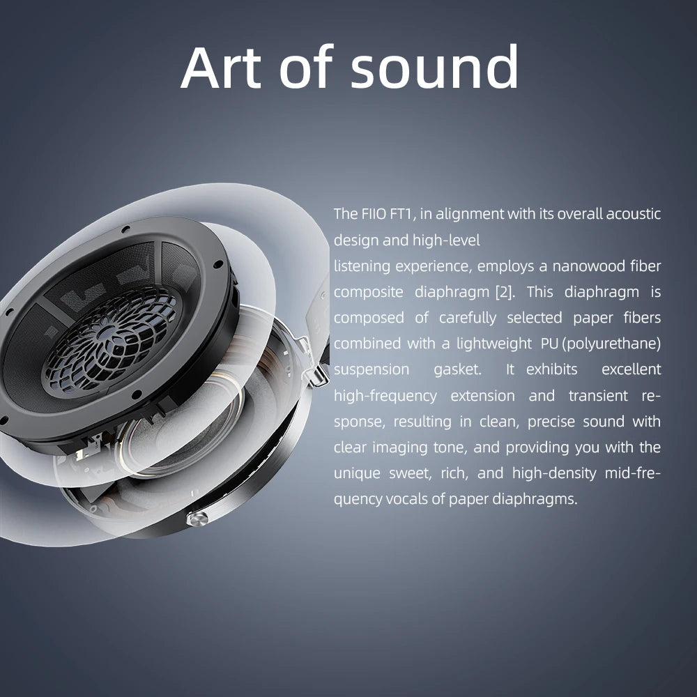 Premium Black Wood Over-Ear Headphones with Crisp Sound