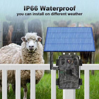 Portable 4G Wildlife Camera 64GB 940nm Invisible IR