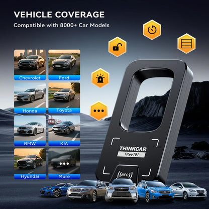 Car Key Programmer with Frequency Detection and 6 Keys