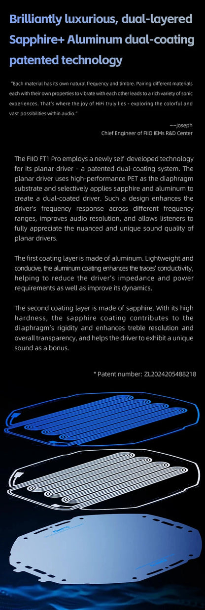 Professional Studio Headphones with Open-Back Planar Design