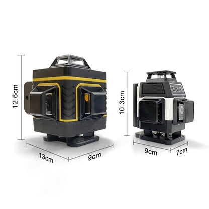 Mini 16-Line 4D Green Laser Level Self-Levelling Horizontal Vertical