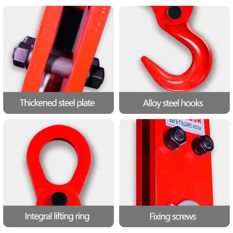 2 Ton Heavy Duty Forged Steel Automatic Disengaging Hook