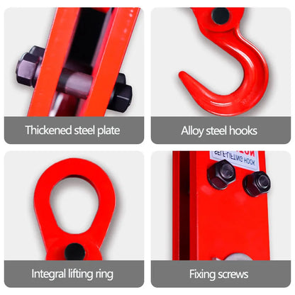 2 Ton Heavy Duty Forged Steel Automatic Disengaging Hook