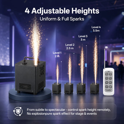500W Cold Spark Machine for Indoor Outdoor Events