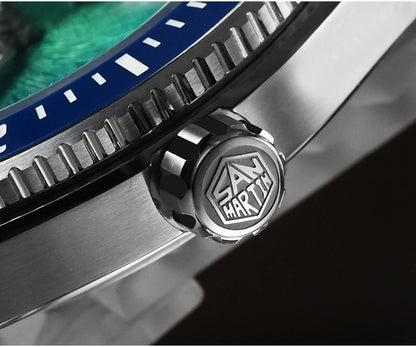 40mm Blue Vortex Automatic Diver Watch