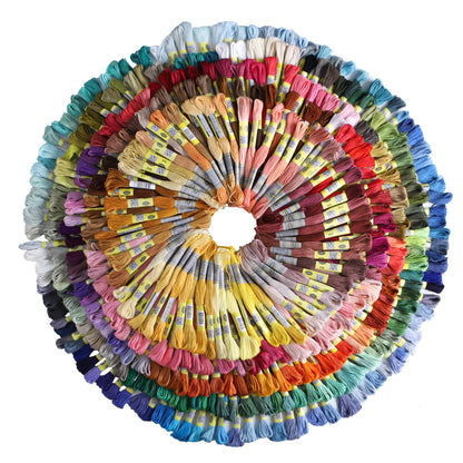 447 Colour Embroidery Thread Set Cotton Cross Stitch Floss Kit