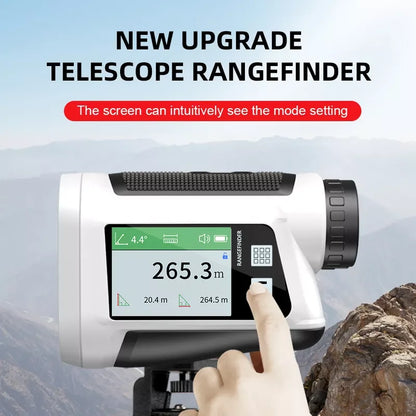 Portable 1000m Laser Distance Meter with LCD Display for Golf