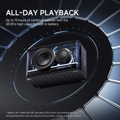 Bluetooth 6.0 Tabletop Speaker with Hi Res Audio 25W
