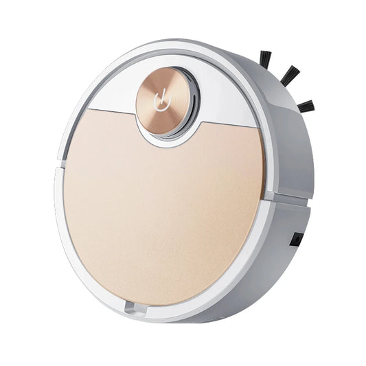 Gold Smart Robot Vacuum with App and Remote Control