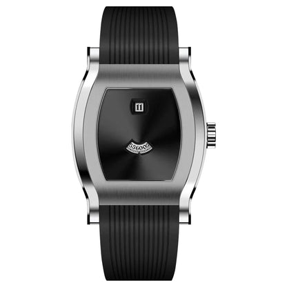 Sapphire Crystal Jump Hour Men’s Wristwatch Black