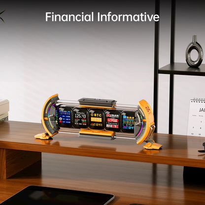 RGB LED Digital Clock with WiFi and Smart App Control